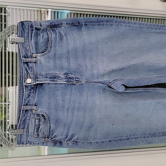 AE Stretch Mom Straight Jean Sz 10 Long - Picture 4 of 12